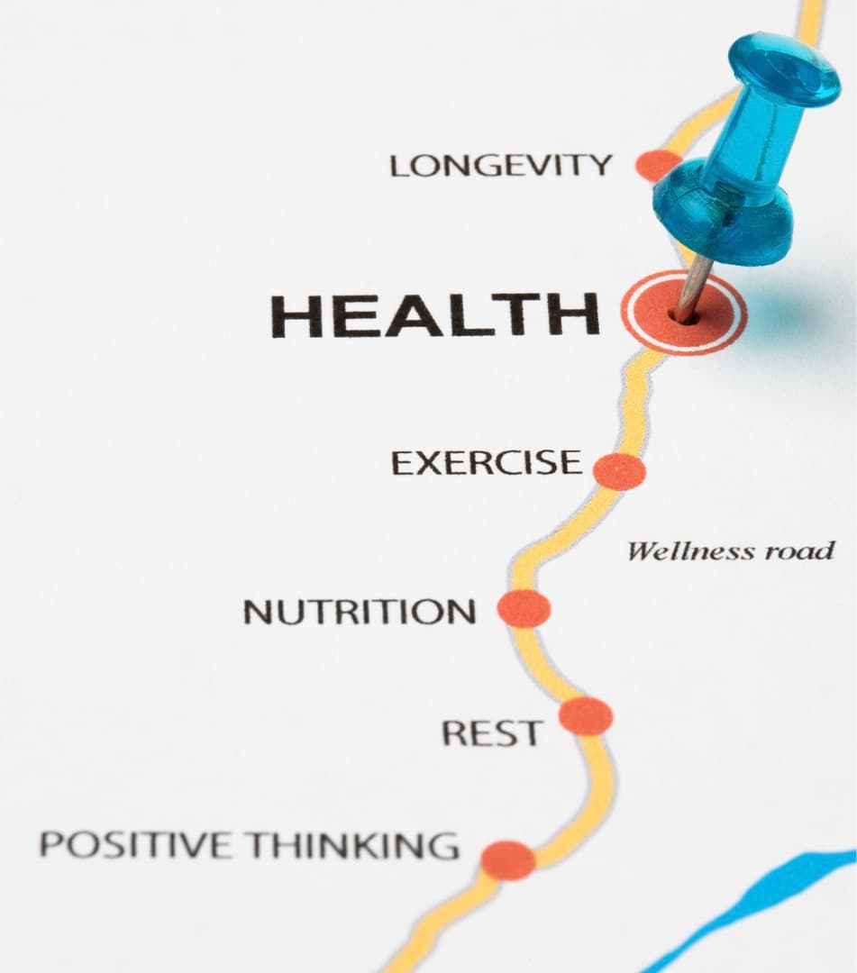 a map leading to better health!